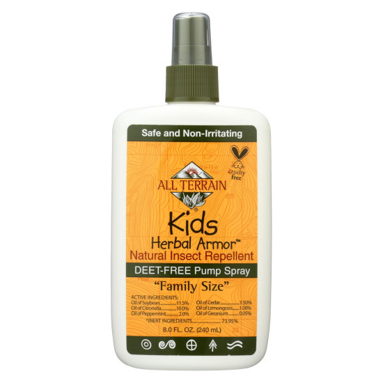 All Terrain - Herbal Armor Natural Insect Repellent - Kids - Family Sz - 8 Ozidx HG1119528