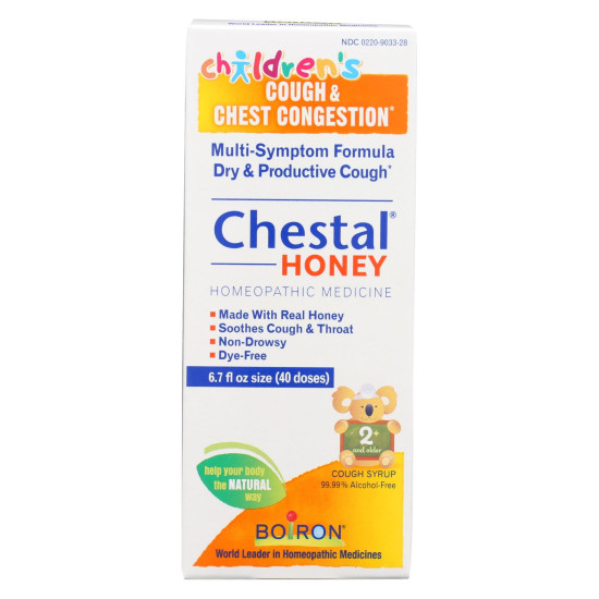 Boiron - Chestal - Cough And Chest Congestion - Honey - Childrens - 6.7 Ozidx HG1742303