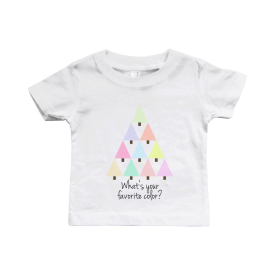 Favorite Color White Baby Shirt  Cute Infant T-Shirtidx 3P10397168460