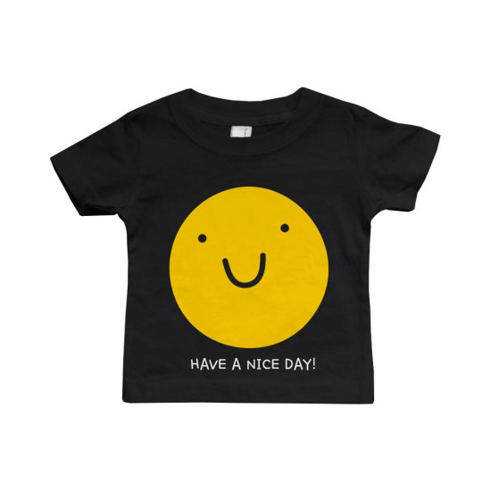 Have a Nice Day Funny Black Baby Shirt Cute Gift for Holidaysidx 3P10397168716