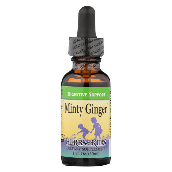 Herbs For Kids Minty Ginger - 1 Fl Ozidx HG0627067