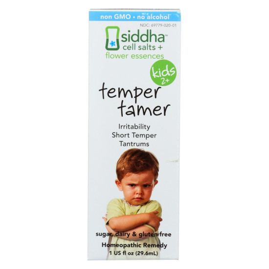 Siddha Flower Essences Temper Tamer - Kids - Age Two Plus - 1 Fl Ozidx HG1556984