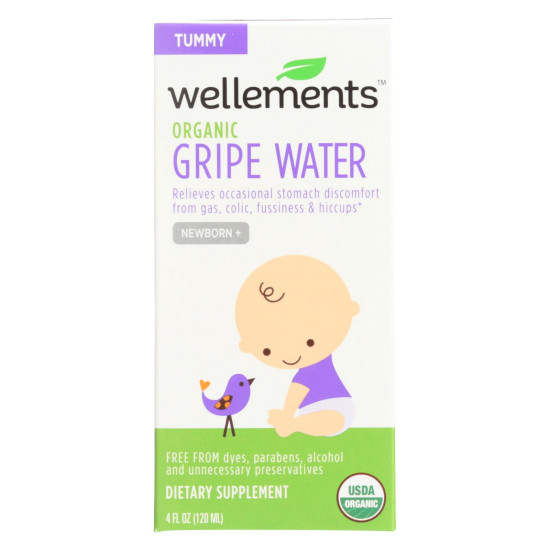 Wellements Gripe Water For Colic - 4 Fl Ozidx HG0662320