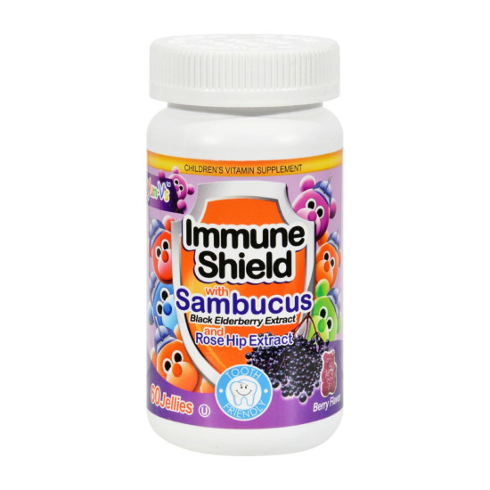 Yum V s Immune Shield With Sambucus - 60 Chewsidx HG1137876