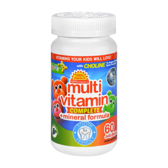 Yum V s Multi Vitamin Plus Mineral Formula Jellies Yummy Grape - 60 Chewablesidx HG1137801